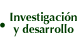 Investigaci&oacute;n y desarrollo